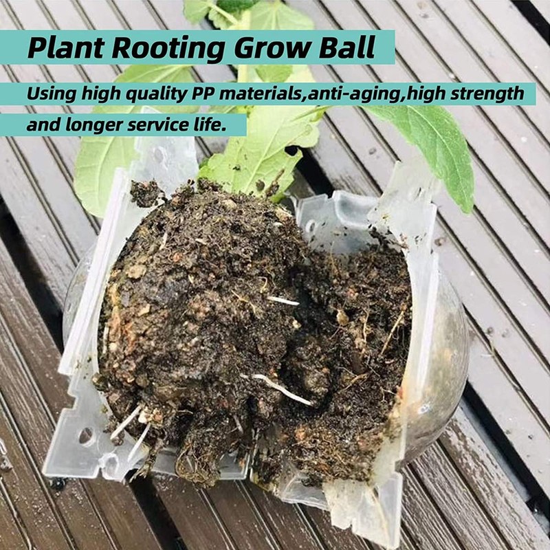 HAIZHINA Air Layering Pods, Reusable Plant Rooting Device - Grow