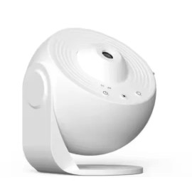 Magical 360° Rotating Star Projector - LED Night Light with USB/Solar Power for Kids Bedroom Nursery (Gloebe)Lamp Power(W): 5, Color: White, Lamp Sizes: Small