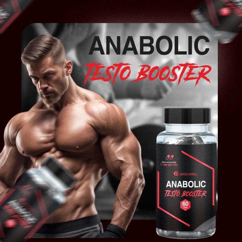 Anabolico Testo Booster 60 Cápsulas Sin Sabor