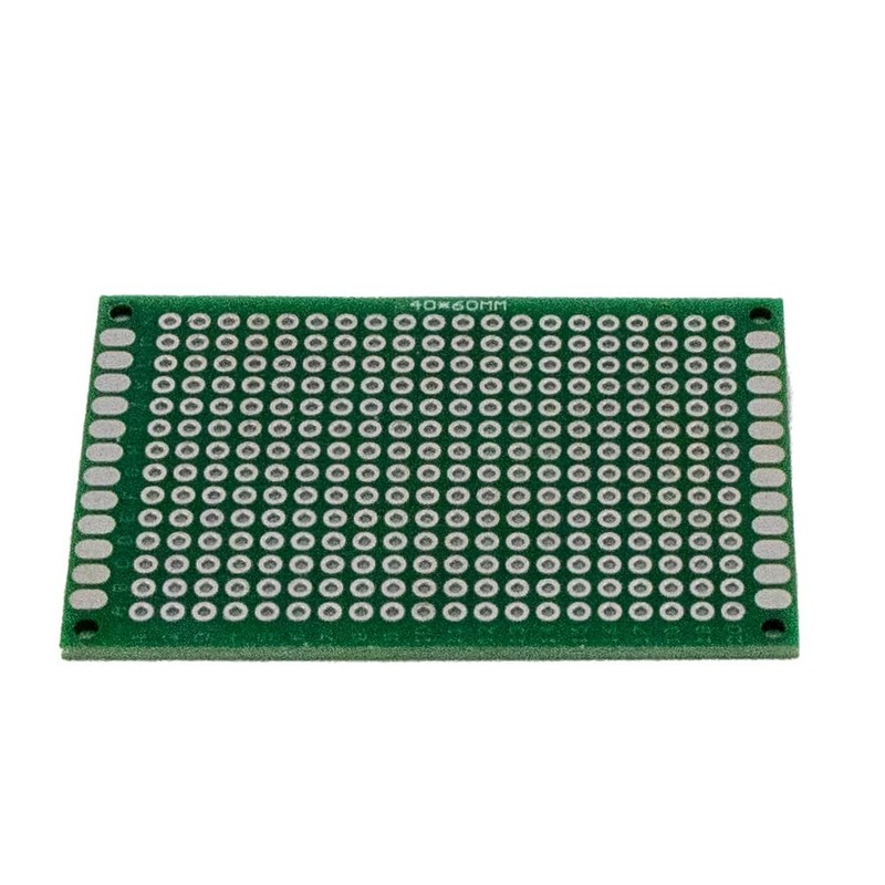 MakerMind 5x Double-sided Perforated Grid Board 4 x 6 cm