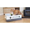 KINTNER DESIGNS Large Cat Toy Storage Bin Sturdy and Foldable