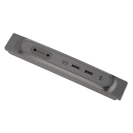 LED USB HUB, 3 in 1 HUB Compatible with Model Y 2021-2023, Docking Stations Multi Port Accessories, Center Console HUB Adapter with LED Light, 27W Fast Charging