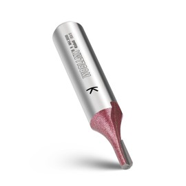 WOBLLMX 8 mm Shank Groove Cutter, Diameter 3 mm, Working Length 8 mm, Professional Carbide Fitted Groove Cutter Standard for Wood Density Plate Accessories Hand Milling Cutter