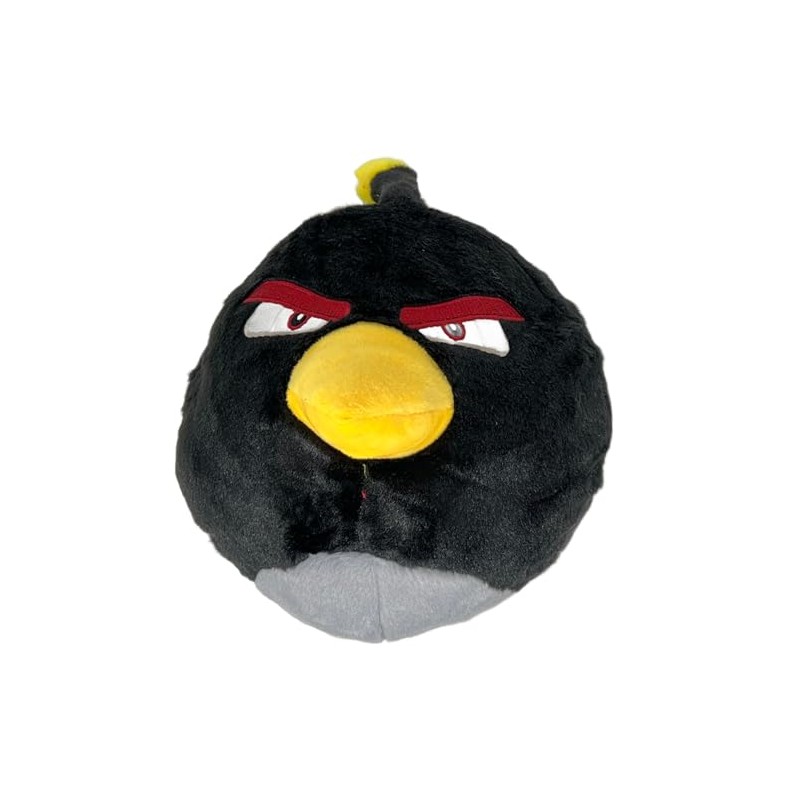 Angry Birds 6" Medium Plush - Black Bird