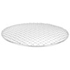 Round Grill Grate 25cm Diameter Stainless Steel 1.5mm Wire Barbecue