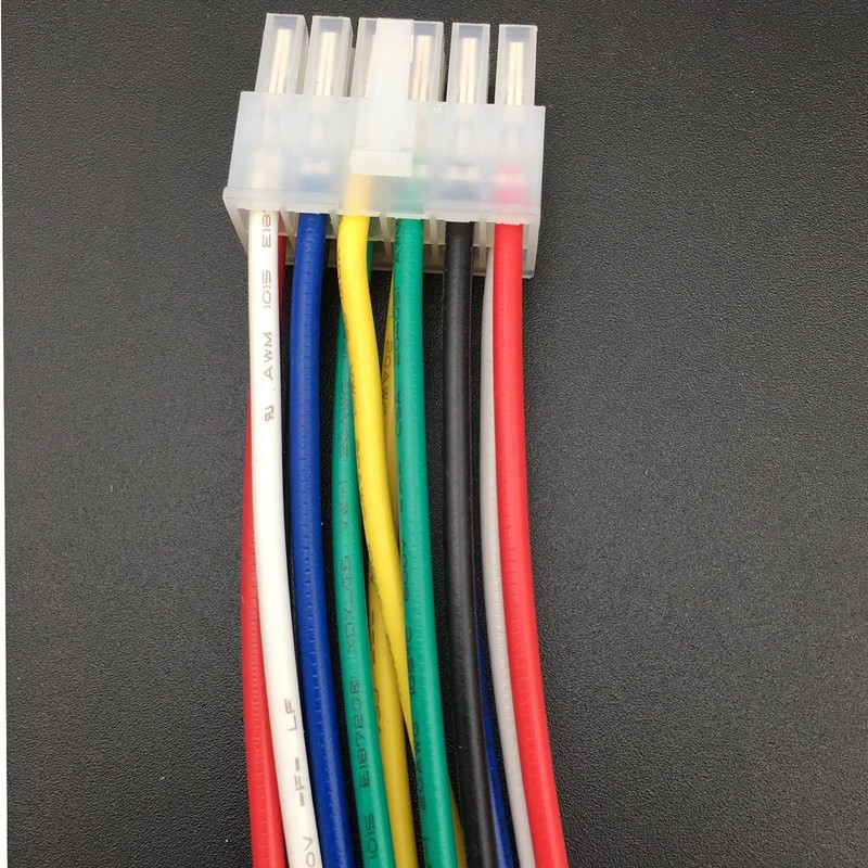 Aokus Dual 12 PIN Power Plug Wire Harness for XDM17BT,