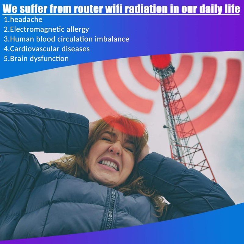 WiFi Cover Router EMF Cover Radiation Shielding WiFi Guard Emf