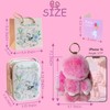 MINGRI Soft Bunny Lulu Keychain with Tin,Easter Gifts for Kids