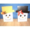 Reversible wooden scarecrow/snowman yard ornament snowman scarecrow sign handmade wooden