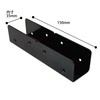 Igarden Lattice Connecting Hardware 1 Piece Straight Pole Fixing Hardware