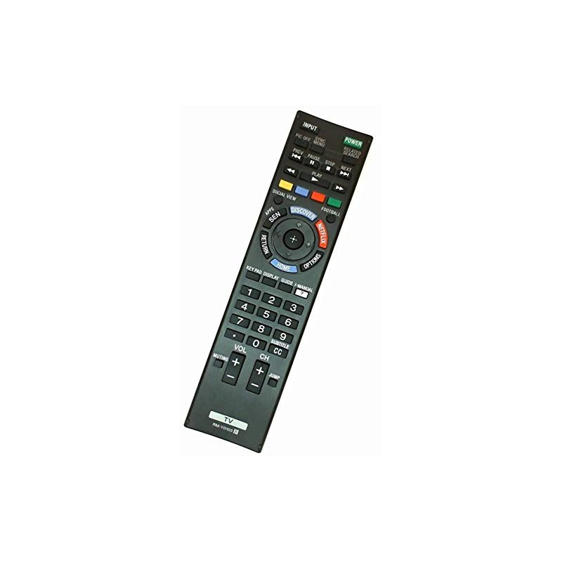 Replacement for Sony RM-YD103 Smart TV Remote Control