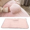 USB Heated Blanket Pink 5V High Safety Soft Polyester Fiber