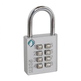 EM Combination Lock (XB35) 0430 Button-Type Padlock Locking Device 2ea