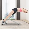 YIYIBYUS Hyperextension Bench,Adjustable Roman Chair Back Extension Machine (White)