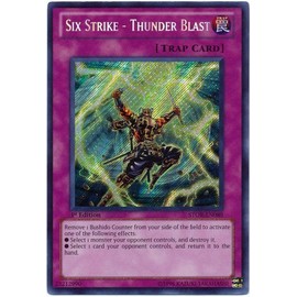 Yu-Gi-Oh! - Six Strike - Thunder Blast STOR-EN089 Secret Rare - 5D's Storm of Ragnarok
