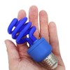 13 Watt Blue Spiral CFL Fluorescent Light Bulb by Lumenivo