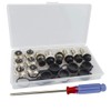 QitinDasen 6Pcs Premium 3 Pin GX16 Aviation Connector, 5A 16mm