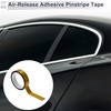 RATCHROLL 1 Roll Universal Air-Release Adhesive Pinstripe Tape Reflective Automotive