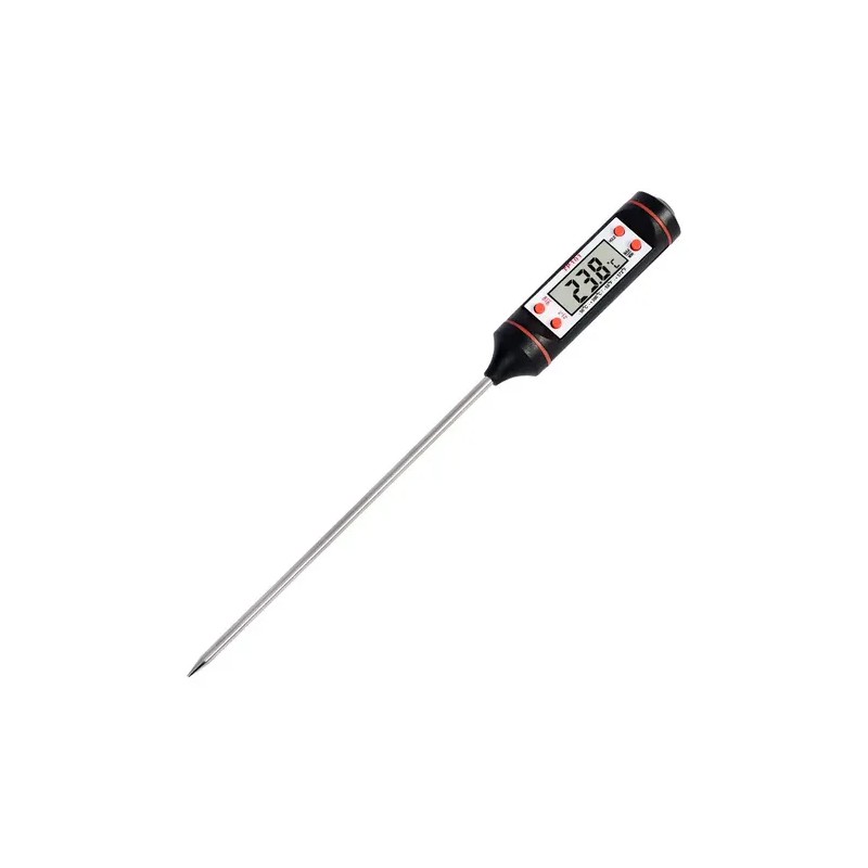 Termometro Digital Cocina Carne Reposteria Chcolate Comida Blanco