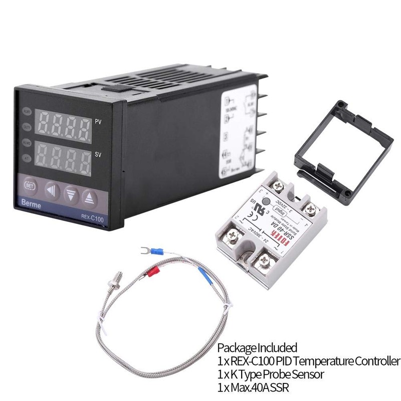 REX-C100 AC110V-240V 0℃~1300℃ Alarm Digital LED Temperature Controller