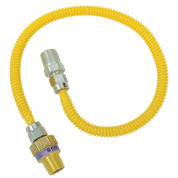 Plumb Shop Brasscraft CSSL44E-24P 1/2-Inch MIP x 3/8-Inch MIP x