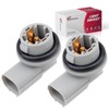 Svicari 2PCS Side Marker Light Bulb Socket Holder Compatible with