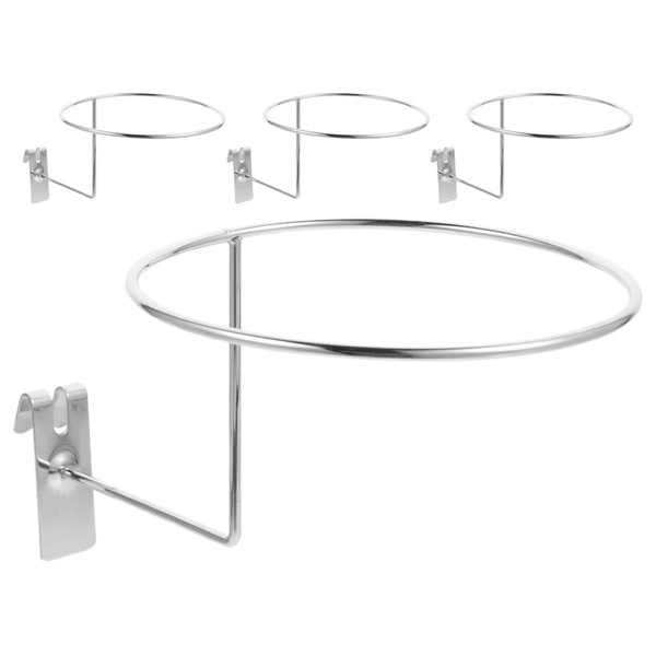 Mobestech 4pcs Hat Holder Rack for Basketball Volleyball Soccer Ball