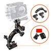 MiPremium Rotary Extension Arm Helmet Mount Set for GoPro Hero