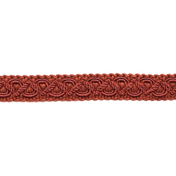 19mm Trim Braid Trim Style #0075SGC Dark Rust - K35