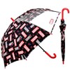 RRI Cartoon Vinyl Jump Start Stick Umbrella. Dome Type Deep