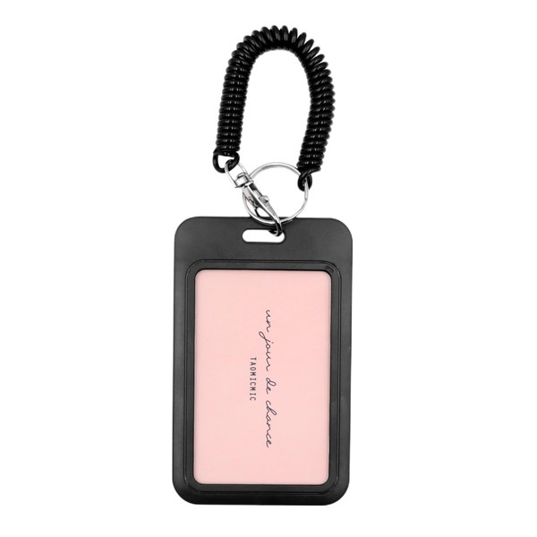 JUMISEE Clear Acrylic Kpop Photocard Holder Black Credit ID Card