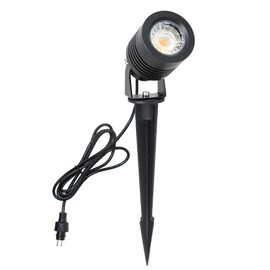 VBLED© 10 W LED Spotlight Garden Light Outdoor Lamp Aluminium Outdoor Lamp 3000 K Warm White IP67 12 V 3-Level Dimmer 3W-6W-10W without Power Supply