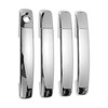 INFINAUTO Autotürgriffabdeckung, Seitentürgriffabdeckung für Nissan Navara Frontier D40 2006-2009 ABS