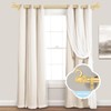 TANGWIN Gold Curtain Rods for Windows 48 to 84 Inch(4-7ft),1