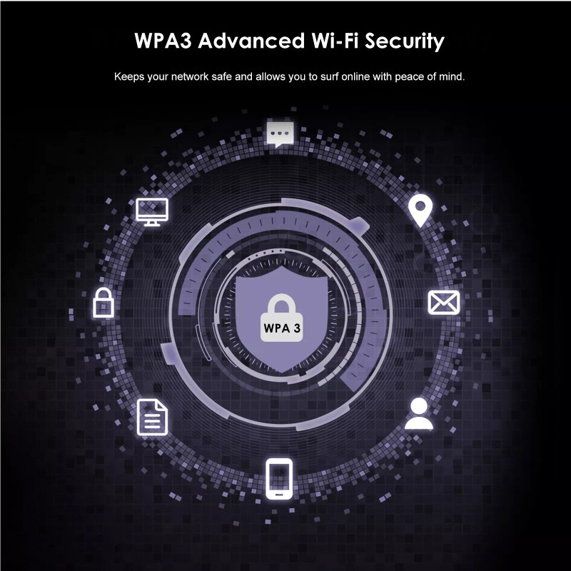 Universal PCIE WiFi-6E Tri-band WiFi Card 5400Mbps WiFi Network Card