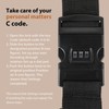 Pack of 2 Suitcase Straps - Adjustable Suitcase Straps with