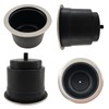 ISURE MARINE 4Pcs Cup Holder Insert Plastic Universal Drop in