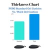FOMI Thick Premium All Gel Orthopedic Seat Cushion | (16.5"