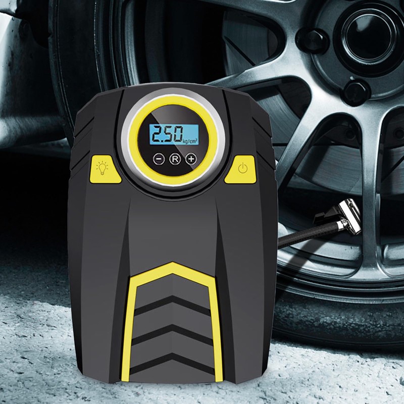 Portable Air Compressor,Car Tire Inflator | Compact Multi-Function Accessories for
