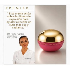 Premier Dead Sea BIOX crema desafiante para la edad total, crema hidratante facial, crema facial antienvejecimiento, crema intensiva para las arrugas 