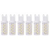 6Pcs 5W G9 46LED Bulb Dimmable Chandelier Ceiling Lamp Bulbs