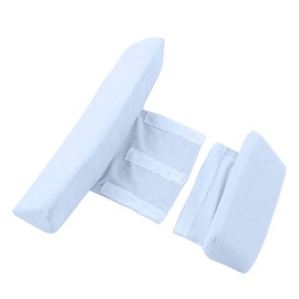 Baby Sleeping Pillow Prevent Rolling Spitting Detachable Wash Baby Side Pillow Support Blue
