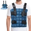 Blobuste Chaleco de enfriamiento ajustable con células de hielo, chamarra