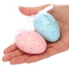 com-four® Hanging Easter Eggs - Easter Decoration with Natural Pattern