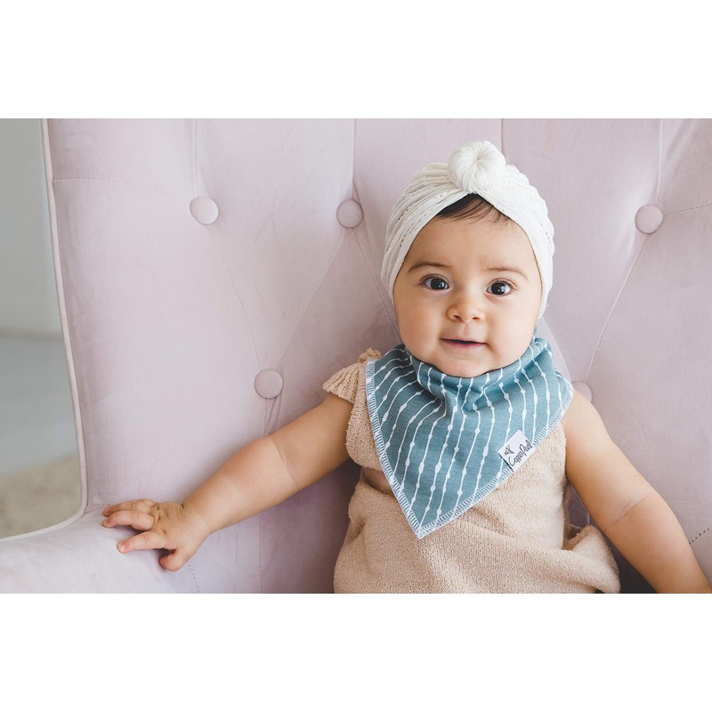 Baberos para Bebé Cooper Pearl Set De Baberos Bandana Otoño,