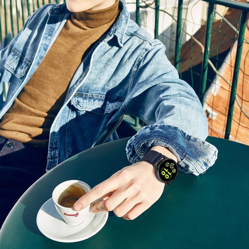 20mm Nylon Sport Elastic Bands Compatible with Garmin Forerunner 245