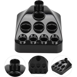 Yosoo Health Gear Soporte Máquina Tatuaje 7 Ranuras Vaso Tinta para Maquillaje Permanente, Accesorio de Pigmentación, Ideal para Cejas y Labios