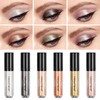 Xzeemo 6 Colours Liquid Eyeshadow Set, Diamond Sparkling Liquid Eyeshadow,