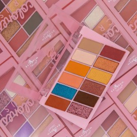 Italia Deluxe Paleta Sombras Rubor Iluminador Colores Crush Italia Deluxe