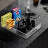 Acrylic Tray for Ottoman,Acrylic Organizers Tray Large, Serving Tray with